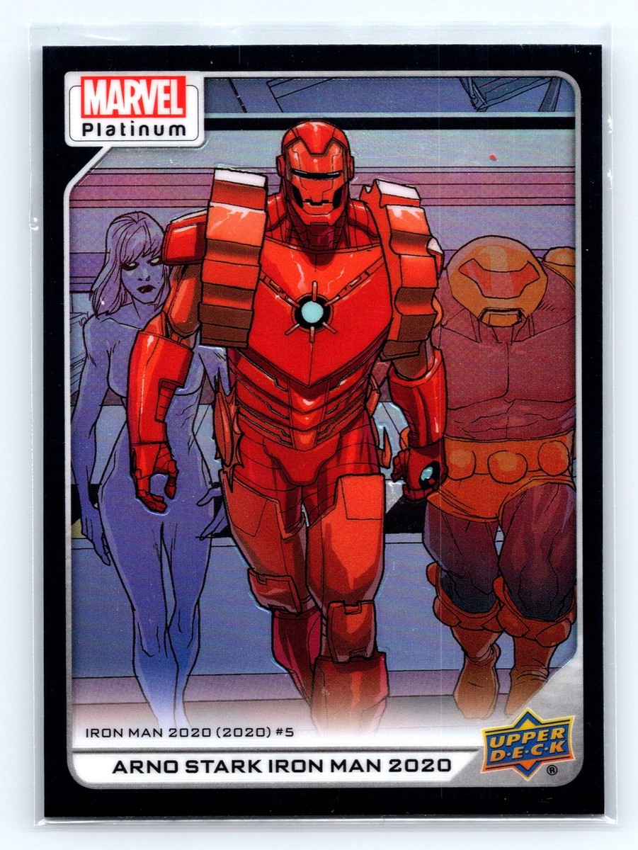 2023 Upper Deck Marvel Platinum #177 Arno Stark Iron Man 2020