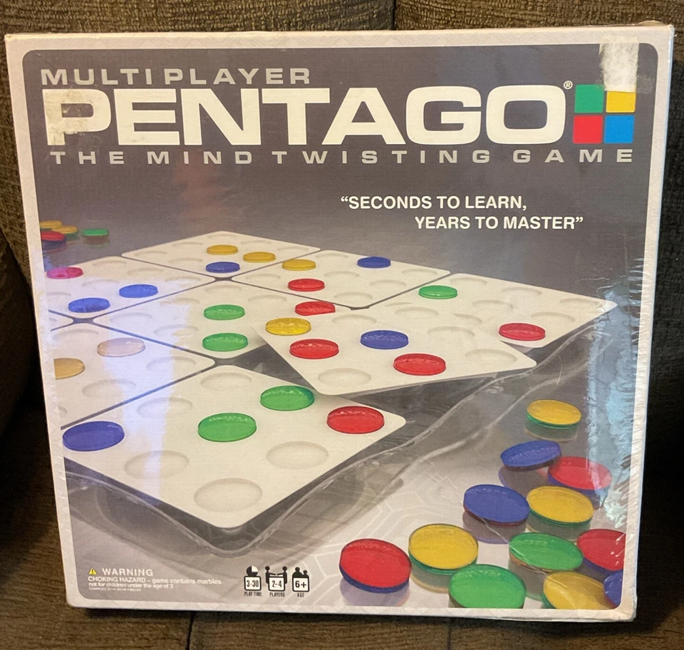 Multiplayer Pentago The Mind Twisting Strategy Board Game Fast Pace Fun New Open - Image 3 of 4