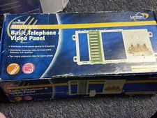 Leviton 47606-BTV Structured Media Center Basic Phone & Audio/Video Kit -NEW-