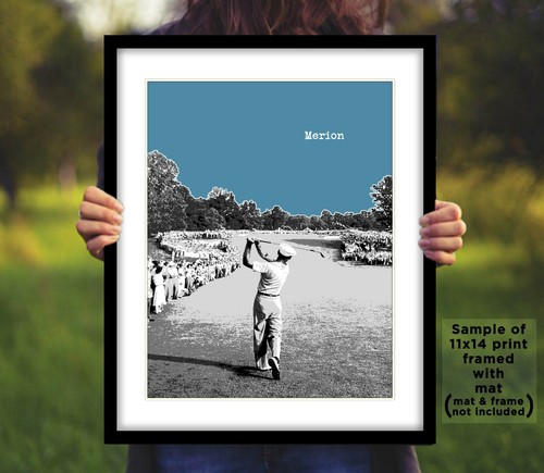 BEN HOGAN Photo Picture Art 1-IRON MERION US OPEN Original Print 8x10 or 11x14 - Picture 5 of 17