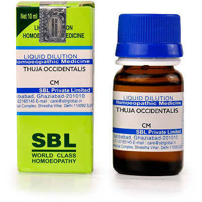 SBL Thuja Occidentalis CM CH (10ml) FREE SHIPPING PURE AYURVEDIC