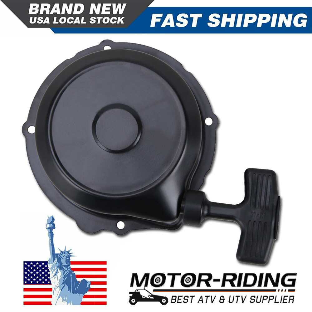 Recoil Starter Pull Start Rope &amp;Handle For Yamaha Grizzly 350 400 450 Kodiak 400