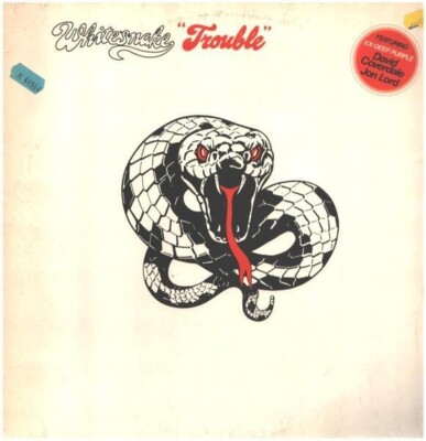 Whitesnake Trouble NEAR MINT Harvest Vinyl LP