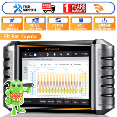 Profi KFZ OBD2 Scanner Alle System Bidirektional Diagnosegerät Auto für Toyota