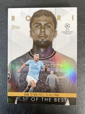 2023-24 Topps UEFA Club Competitions - Best of the Best Rodri #BM 