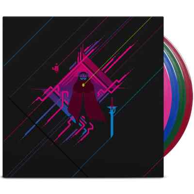 Hyper Light Drifter Vinyl Record Soundtrack 4 LP Translucent Color Disasterpeace