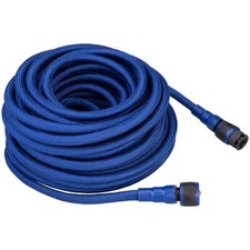 Semptec Extra-leichter Wasserschlauch, bis 24 bar, mit Schlauchverbinder, 25 m