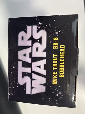 Angels Mike Trout BB-8 Bobblehead Star Wars (New in Box) | eBay