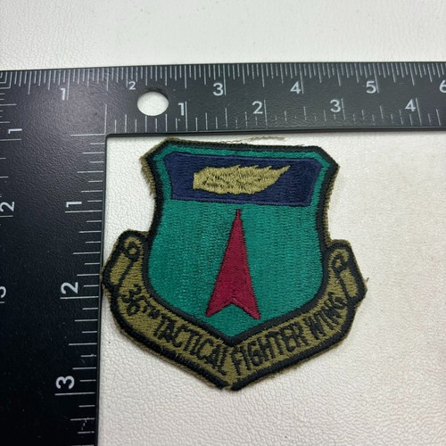 United States Air Force 36TH TACTICAL FIGHTER WING Patch (Military, Subdued)00.J