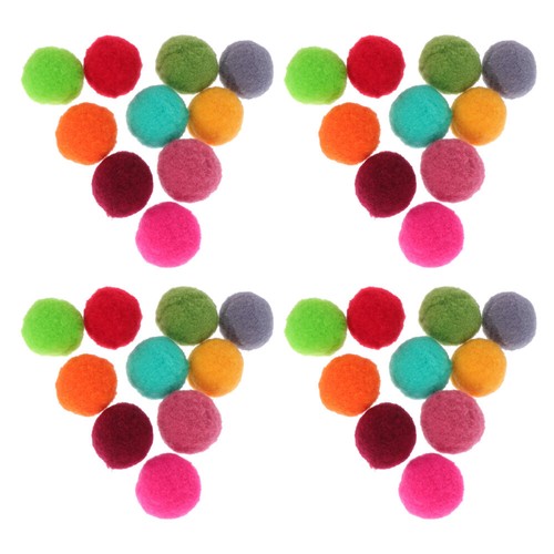 100Pcs toys for dogs small Pompoms teething toys for puppies Cat Toy Balls Cat - Picture 9 of 12