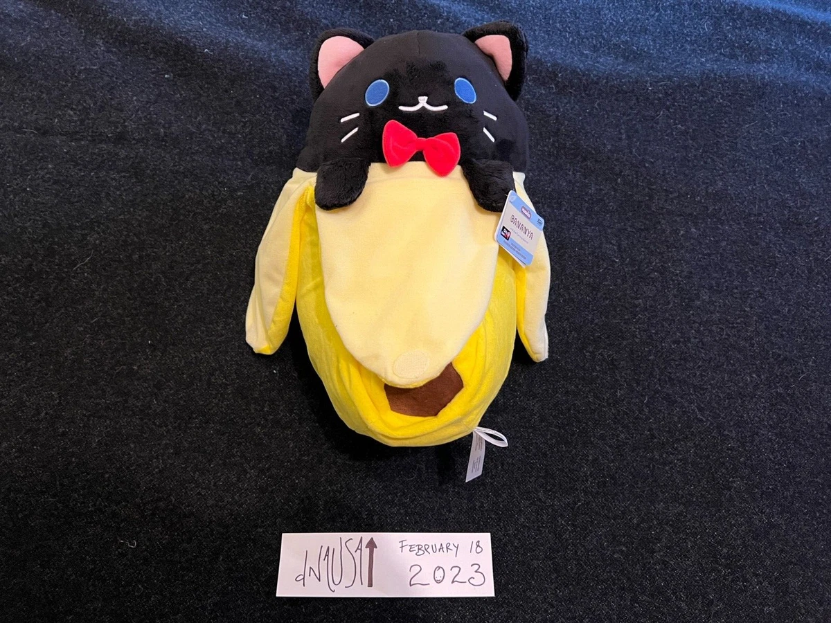 Bananya cat sale plush gamestop