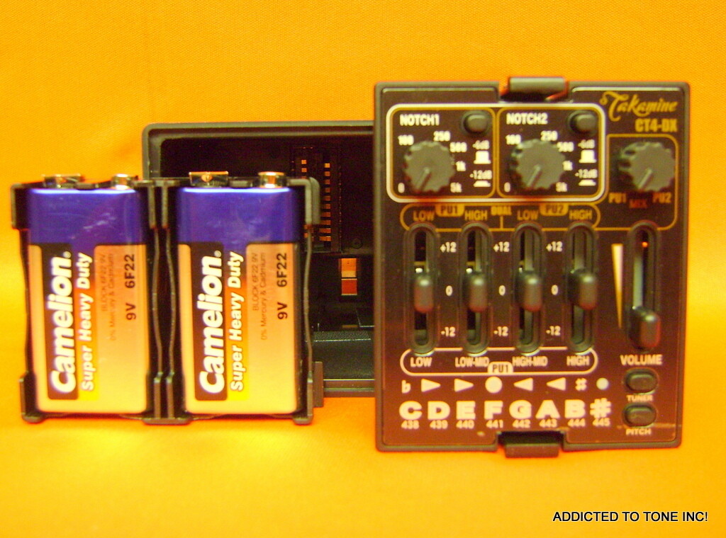 Takamine CT4-DX エフェクター Takamine CT4-DX エフェクター Takamine CT4-DX (DMP) Preamp