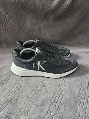 Calvin Klein Shoes Mens Sz 13 Black Casual Athletic Tennis