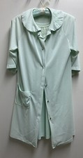 Vintage Gilead Peignoir Set Blue Silky Nylon Nightgown Robe Women's Size M