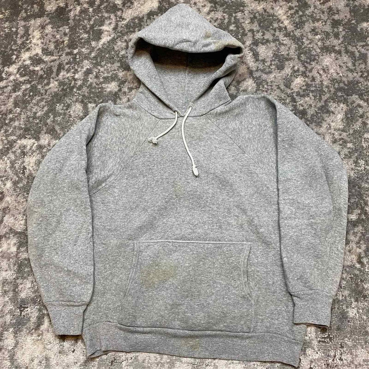 Vintage 60s 70s Big Murph Hoodie Sweatshirt L Heather Grey Vintage 60s 70s Big Murph Hoodie Sweatshirt L Heather Grey