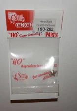 Cal-Scale HO Scale Brass Headlight Great Northern #190-282 NIP