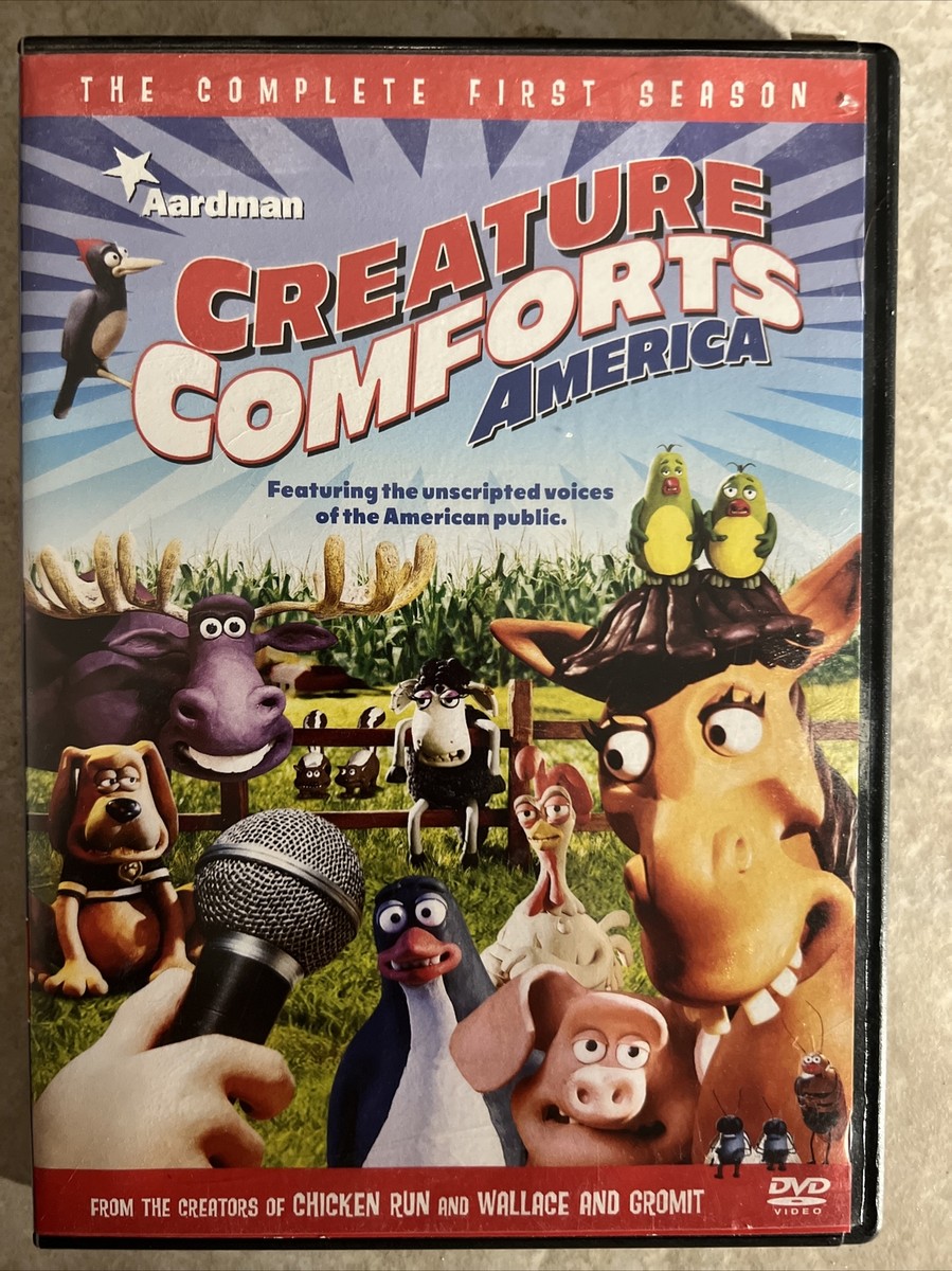 Creature Comforts America: Season 1 43396215818| eBay