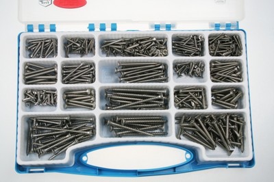 Schraubenset Edelstahl hochwertig 520 Teile  ARBO-INOX