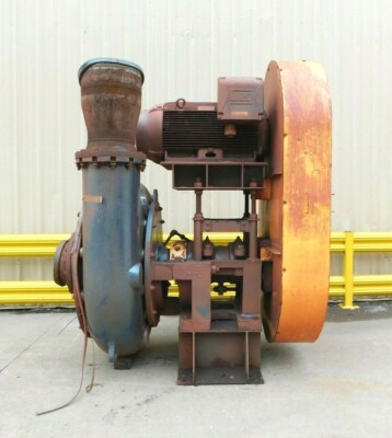 MO-4801, KREBS MILLMAX MM400-D43U SLURRY PUMP. 250 HP. 3 PH. 460 V. 1185 RPM.