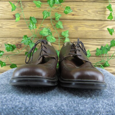 Bostonian Men Derby Oxfords Shoes Brown Leather Lace Up Size  display picture 1
