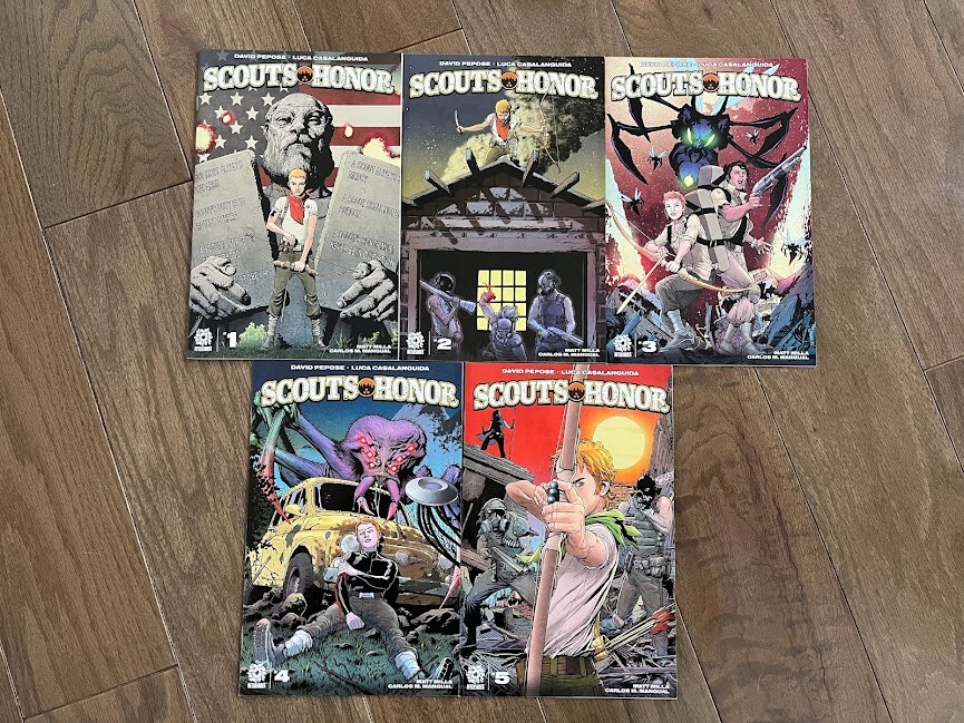 SCOUTS HONOR COMIC SET # 1-5 AFTERSHOCK COMICS 2021 | eBay
