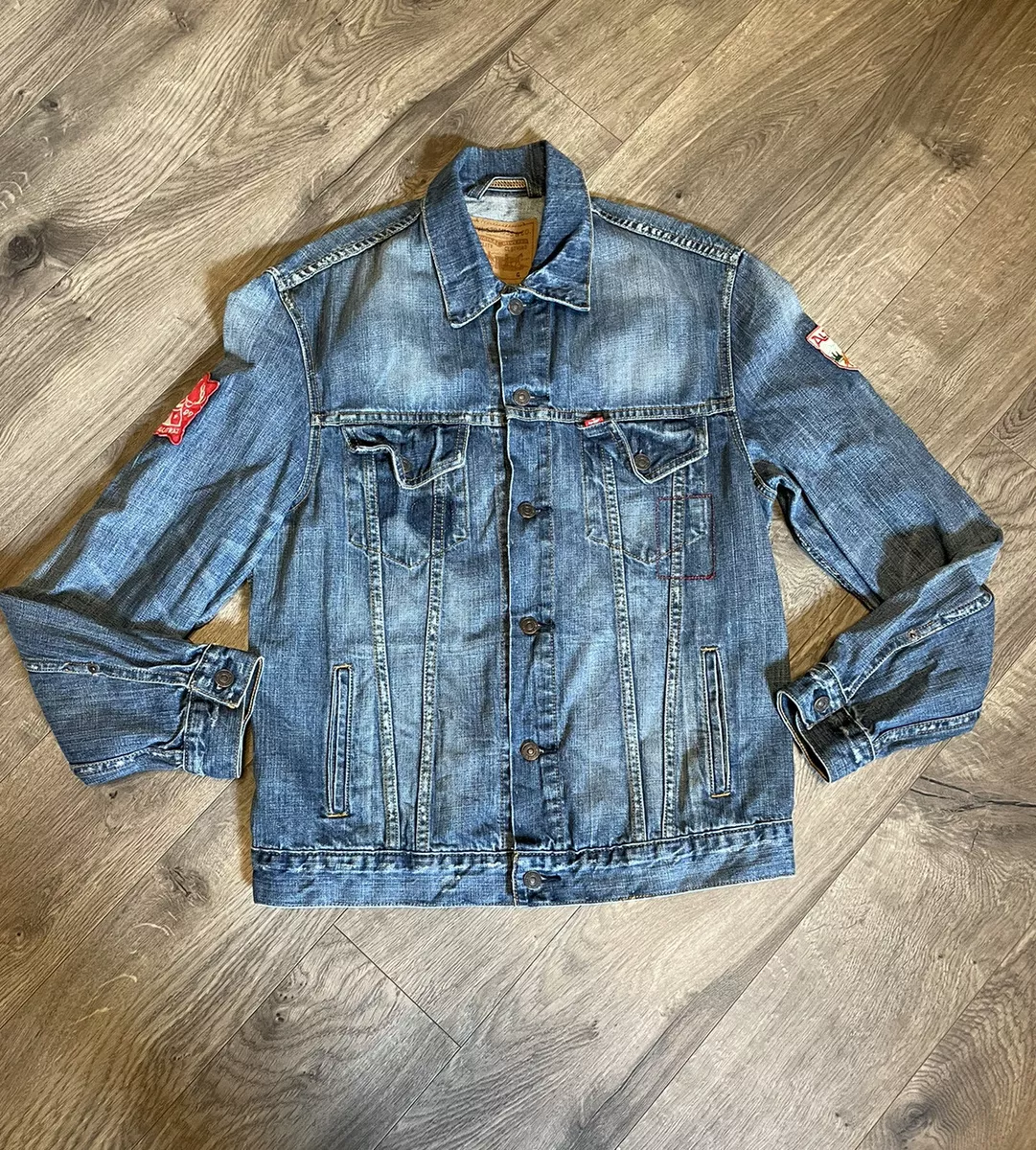 Levis top jacket blue