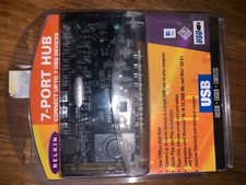 Belkin F5U027 USB 7-Port Hub BRAND NEW in Original Factory Package Has Some Dust