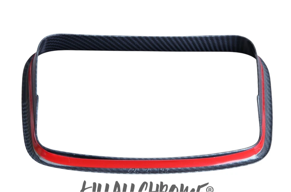 MINI F54 nero lucido clima console centrale copertura bordo Clubman Cooper S Regno Unito Stock - Immagine 2 di 4