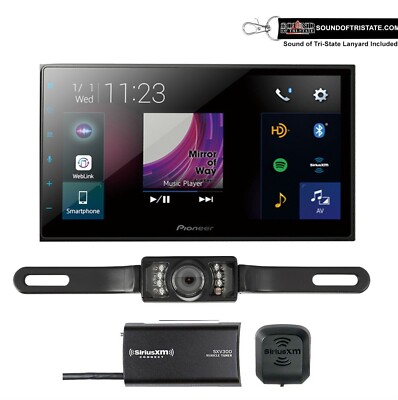 Pioneer DMH2660NEX Receiver w/SiriusXM & License Plate Backup Cam (Refurbished)