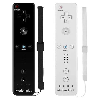 MARKENLOS Zwei / 2x Remote Motion Plus Controller Fernbedienung - Nintendo Wii (NEU) 🆕✅