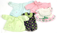 Vintage Doll Clothes Lot Dress Coat