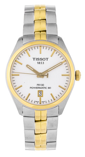 New Tissot PR 100 Powermatic 80 2-Tone 