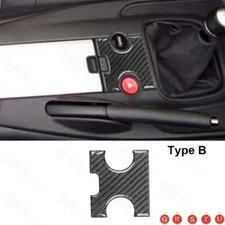 For 2004-2009 Honda S2000 Type B Carbon Fiber Hazard Light Button Cover Trim