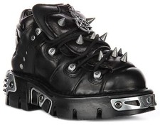 Zapatillas deportivas Newrock 110 Reactor con cordones plataforma de culto para mujer negras EE. UU. 4-14