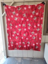 Christmas Throw Blanket Christmas Reindeer Snowflakes Fleece Blanket - 60"X50"