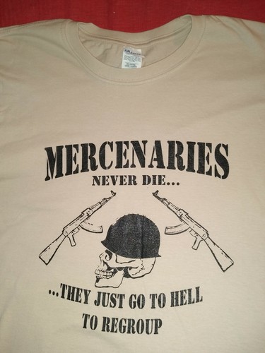 CAMISETA MERCENARIOS NUNCA MUERE todas las tallas varios colores - Imagen 6 de 6