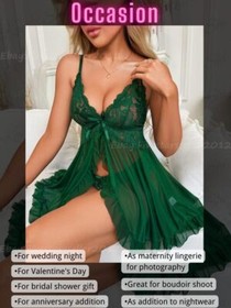 Women's Sexy Lingerie Sleepwear Babydoll Underwear Lace Dress G-String Nightwear