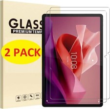2Pack Tempered Glass Screen Protector Film Guard For Lenovo Tab P12 Tablet 12.7"