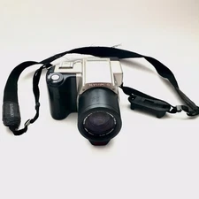 Olympus CAMEDIA C-2500L 2.5MP Digital SLR Camera - Black & Metallic Silver