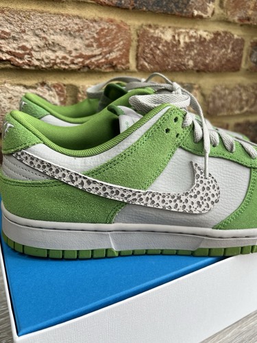 Nike Dunk Low Safari Swoosh Chlorophyll UK 10 | DR0156-300 | Rare Colourway - Picture 2 of 15