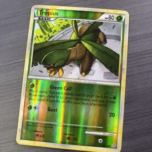 Pokemon HGSS Unleashed Tropius Reverse Holo Common 66/95