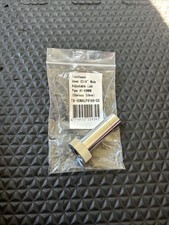 Bitspower Touchaqua Female G1/4 Adjustable Link Pipe 41-69MM Glorious Silver