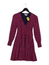 Boden A-Line Midi Dress UK6 in Multi