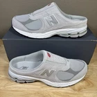 New Balance 2002R Mule Rain Cloud Grey M2002RMA Mens 11.5 Slip On Sneakers
