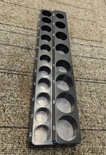 Swanlake Magnetic Socket Organizer Tray Metric Black & SAE Standard Durable