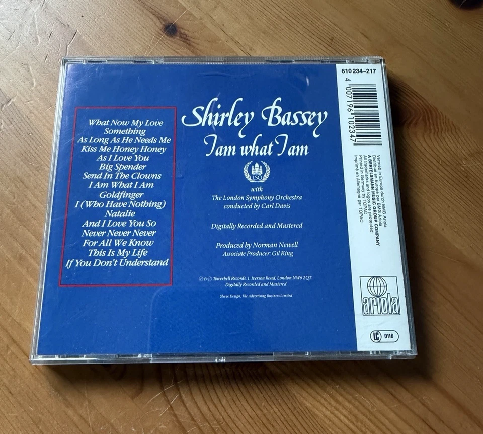 Shirley Bassey | i am what I am | CD - Bild 2 von 3