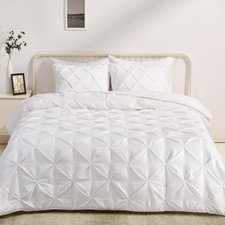 3-Piece All-Season Soft Down-Alternative Lightweight Microfiber Comforter Beddin