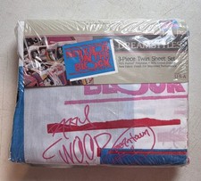 New Kids on the Block Dreamstyles 3-Piece Twin Sheet Set Music new in package