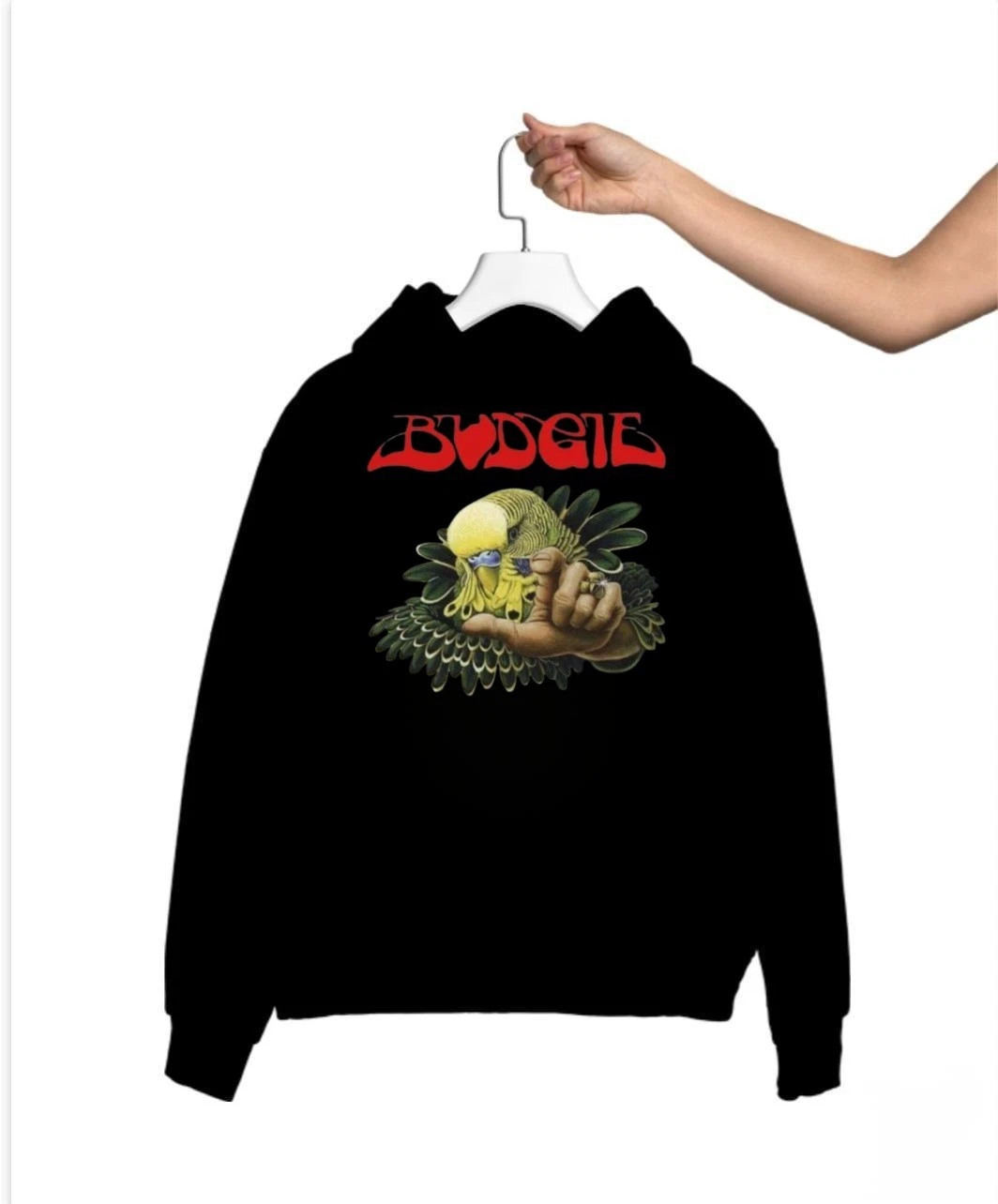 Budgie rock band ALBUM Graphic Print Unisex Sweatshirt Hoodie S M L XL 234XL
