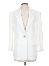 Assorted Brands Women Ivory Blazer 27W
